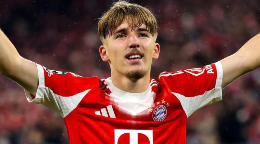 Biodata dan Agama Lennart Karl, Wonderkid Bayern Munich yang Lewati Rekor Mbappe