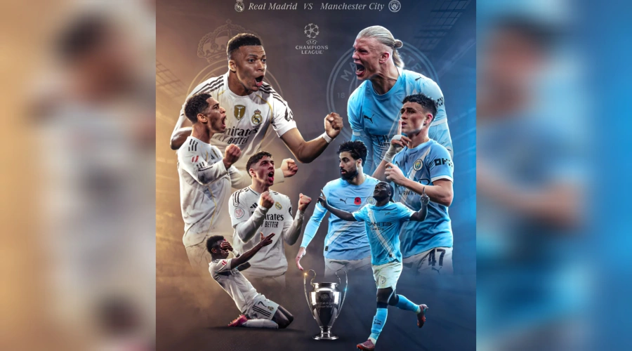 Jadwal Liga Champions Malam Ini: Big Match Real Madrid vs Manchester City