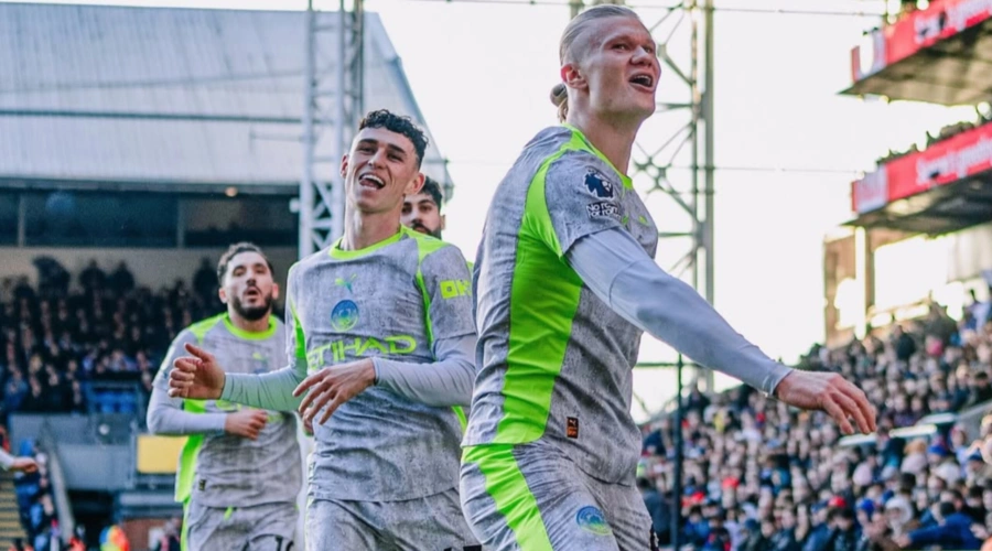 Crystal Palace Takluk 3-0, Manchester City Tempel Ketat Arsenal di Puncak Klasemen