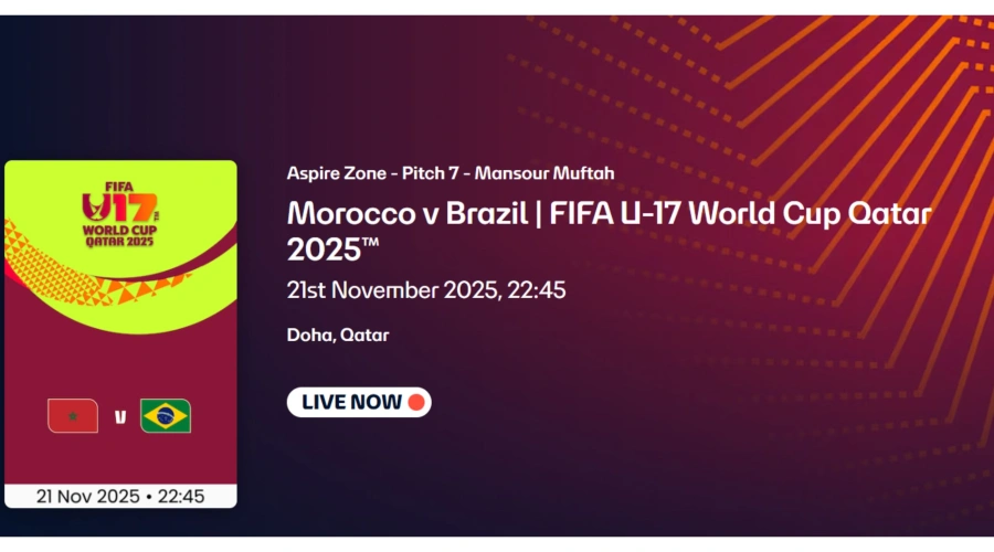 Link Live Streaming Gratis Maroko U-17 Vs Brazil U-17 di Semifinal Piala Dunia U-17 Malam Ini