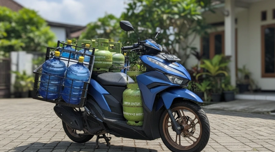 5 Rekomendasi Motor Matic Untuk Angkut Beban Berat, Bisa Bawa Galon dan Gas 3 Kg
