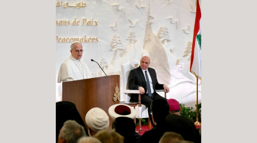 Di Timur Tengah, Paus Leo XIV Soroti Sikap Israel Tolak Solusi Dua Negara