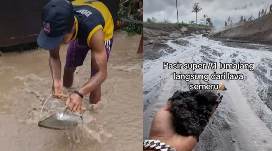 Di Tengah Bencana Erupsi Gunung Semeru, Sebagian Masyarakat Dapat Rezeki Nomplok