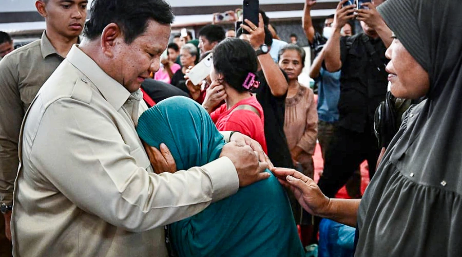 Prabowo Tinjau Lagi Aceh, Pastikan Penanganan Banjir Berjalan Cepat