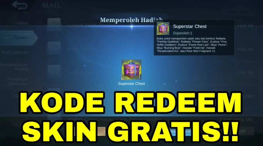 Cara Klaim Kode Redeem Mobile Legends 9 November 2025, Hadiah Gratis!