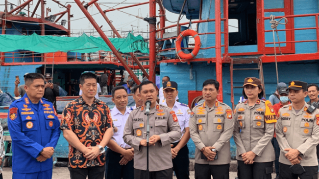 Kapolda Metro Resmikan "Basic Training Safety" Kapal Layar Motor di Jakarta