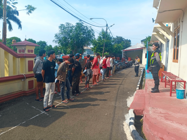 Gagalkan Aksi Tawuran, Polisi Ringkus 9 Remaja di Pondok Aren