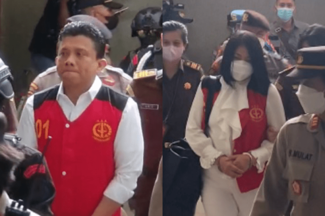 Kompak! Ferdy Sambo dan Putri Candrawathi Hadiri Sidang Kenakan Pakaian Serba Putih