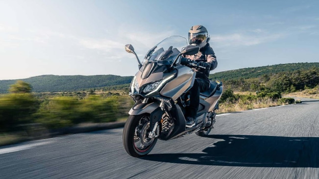 Kymco Bakal Luncurkan AK550 Premium di Eropa