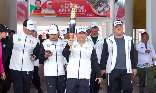 18 Daerah akan Disinggahi Kirab Api PON XXI 2024