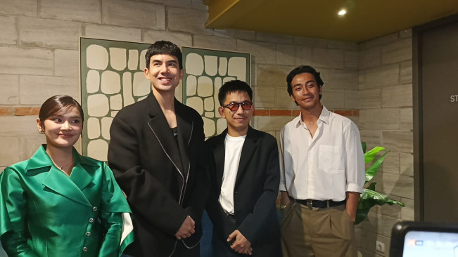 Bintang Thailand Ter Chantavit ke Jakarta, Hadiri Gala Premier 404 Run Run