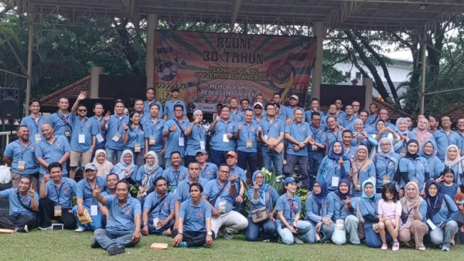 Angkat Tema Memori Kampus Kebersamaan Abadi, Alumni Teknik Sipil 95 Universitas Pancasila Gelar Reuni 30 Tahun