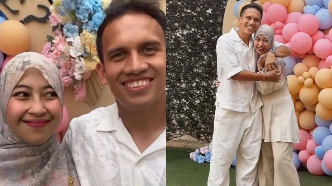 Momen Bahagia, Intip 5 Potret Gender Reveal Anak Pertama Egy Maulana Vikri dan Adiba Khanza
