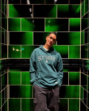 Afgan ternyata adalah tim Slytherin. (Instagram)