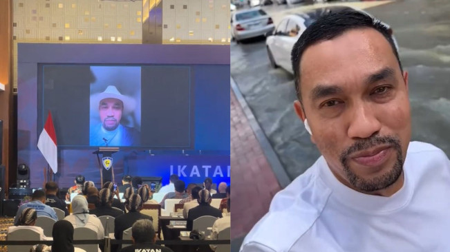 Ahmad Sahroni Muncul di Acara Munas IMI 2025 di Yogyakarta