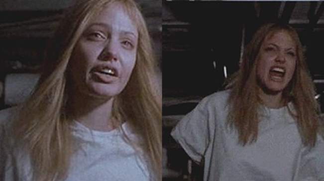 Foto kolase Angelina Jolie saat bermain di film Girl, Interrupted yang membuatnya meraih sejumlah penghargaan bergengsi. [Instagram]