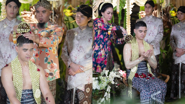 Al Ghazali Saat Momen Siraman (instagram/@alghazali7)