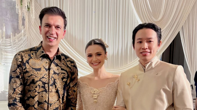 Hari Bahagia Amanda Rawles dan Adriel Susanteo, Resepsi Romantis Digelar di Jakarta