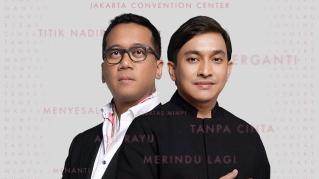 Shabrina Leanor hingga Rony Parulian Meriahkan Konser Miliaran Cinta Yovie Widianto dan Andi Rianto