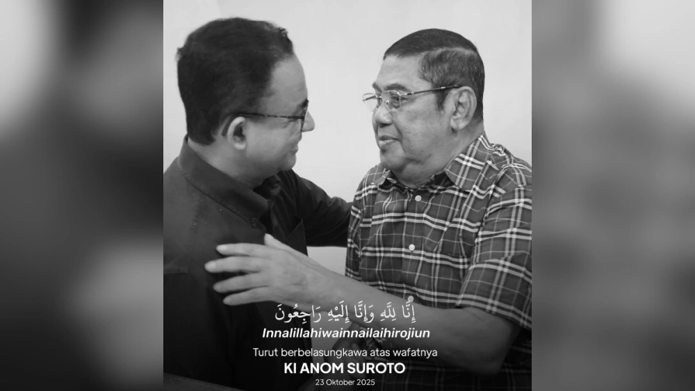 Anies Baswedan Berduka Kehilangan Ki Anom Suroto, 11 Hari Lalu Sempat Ngobrol