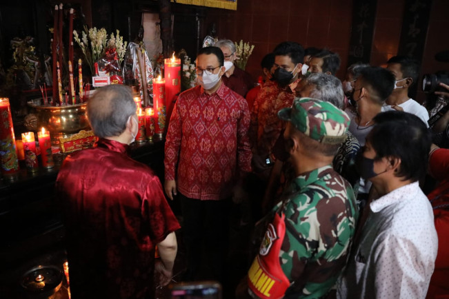 Anies: Jadikan Imlek Sebagai Momentum untuk Berkolaborasi