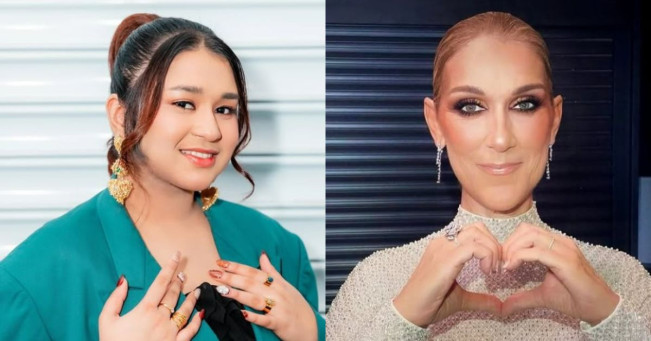 Video Anjelia Dom Nyanyi 'My Heart Will Go On' Diunggah Celine Dion