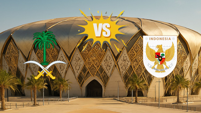 Besok Laga Timnas Indonesia Vs Arab Saudi Waktu Jeddah, Jam Berapa di Tanah Air?