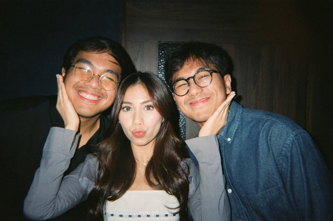Aditya, Abel Cantika dan Arief Meivio. (Instagram)