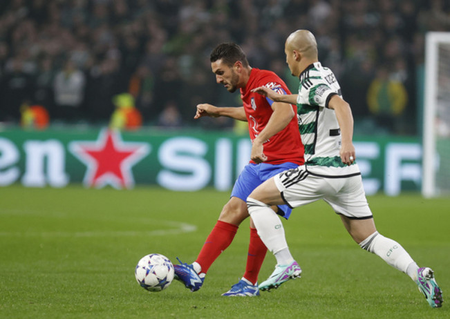 Atletico Madrid Imbangi Celtic di Kandangnya