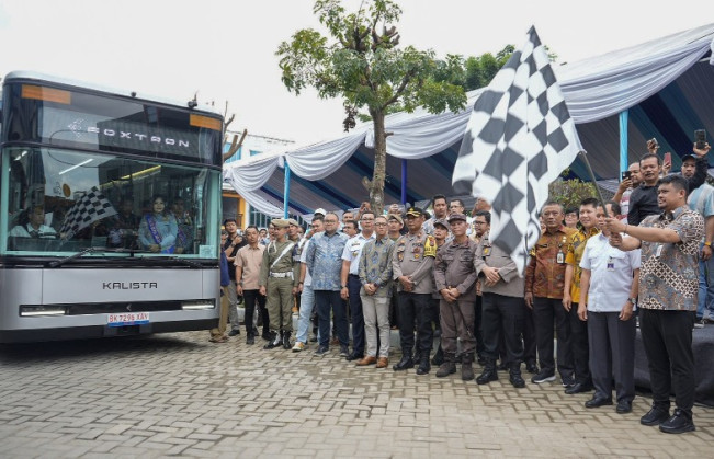 Kini Kota Medan Punya Bus Listrik BRT yang Melayani Trayek Ini