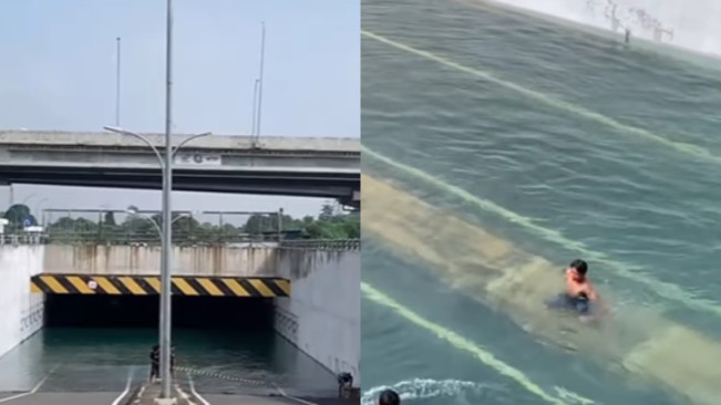 Heboh Banjir Underpass Bekasi Bening seperti Kolam Renang, Jadi 'Kobakan' Dadakan