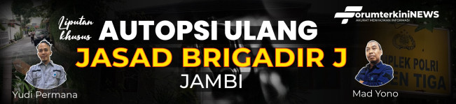 Autopsi Ulang Jasad Brigadir J, Polda Jambi Kerahkan 330 Personel