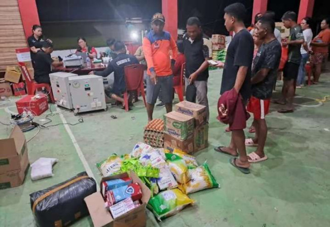 Status Gunung Ruang Jadi Siaga, Penanganan Pengungsi Tetap Prioritas