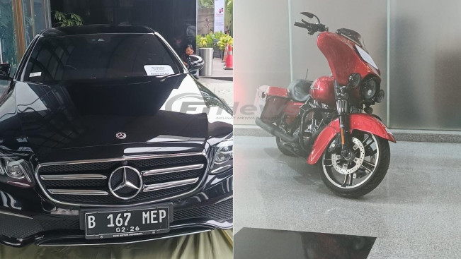 24 Kendaraan Mewah Dilelang KPK, Ada Mercedes-Benz hingga Harley Davidson, Minat?