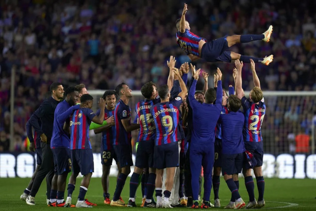 Kalahkan Mallorca, Akhir Manis Busquets dan Alba