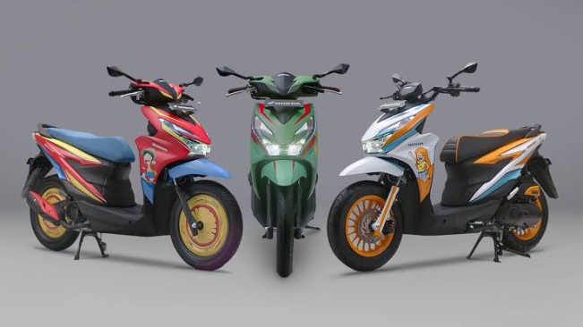 Menarik! Honda Kembali Luncurkan BeAT Street Bertema One Piece