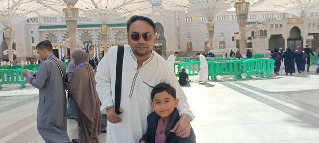 EKSKLUSIF: Wawancara Bebi Romeo di Masjid Nabawi