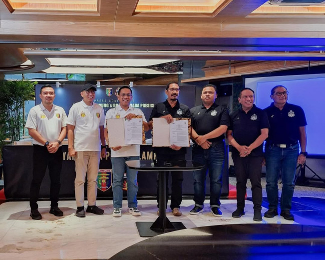 Bhayangkara resmi berganti nama menjadi Bhayangkara Presisi Lampung FC. [Instagram]
