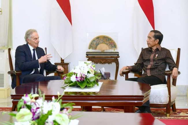 Temui Presiden Jokowi, Tony Blair Siap Promosikan IKN
