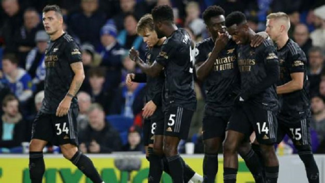 Liga Inggris: Arsenal Awali 2023 dengan Bungkam Brighton