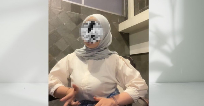 Video Viral Bu Guru Salsa, Sudah Klarfikasi di TIkTok Mengaku Korban
