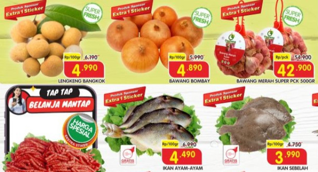 Promo yang Segar-Segar Superindo Kamis, 11 September 2025: Diskon 35 Persen Buah hingga Ikan