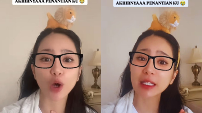 Reaksi Bunga Zainal Penilap Duitnya Rp 6,1 Miliar Resmi Ditahan