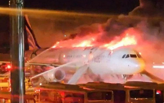 Penyebab Terbakarnya Pesawat Air Busan Diduga dari Powerbank Milik Penumpang