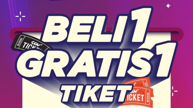 Promo CGV Monday Member Day 29 September 2025: Beli 1 Gratis 1 Tiket