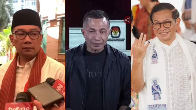 Ridwan Kamil dan Pramono Anung Kompak Puji Dharma Pongrekun, Strategi Rebut Suara Jika Dua Putaran?