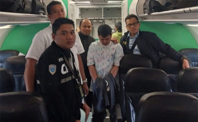 Tersangka HR berhasil ditangkap, sedang satu tersangka lainnya DPO/Foto: Humas Polri