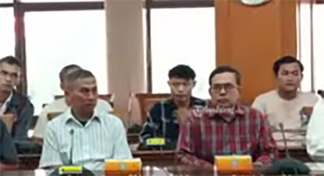 Carmadi (kiri), salah satu dari 82 korban TPPO di Eropa/Foto: tangkap layar