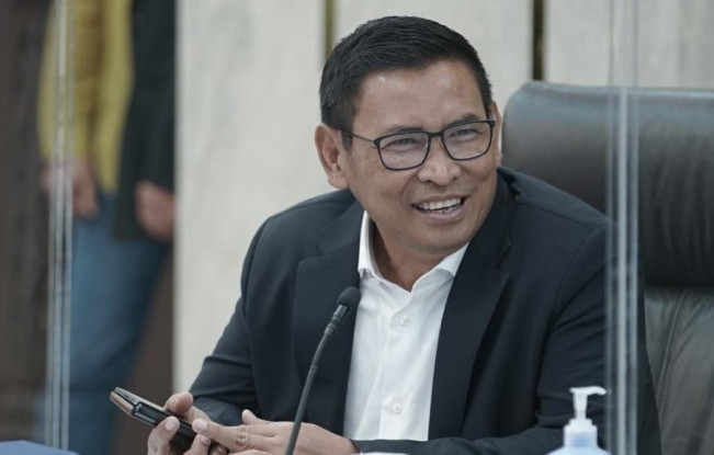 Catur Budi Harto saat menjabat Wadirut BRI. [Dok. BRI]