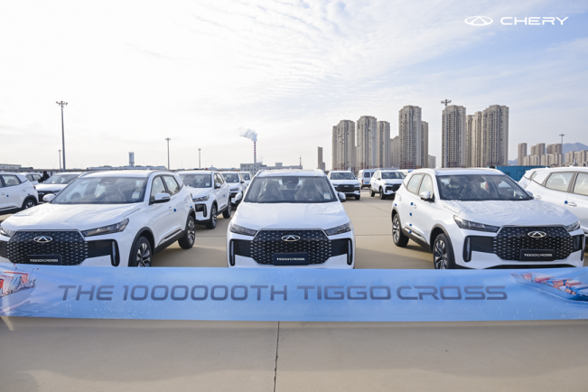 China Ekspor 1 Juta Unit Chery Tiggo Cross